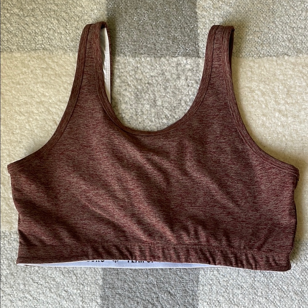 Year of Ours Set- Football Bra & Biker Shorts - Picture 6 of 11